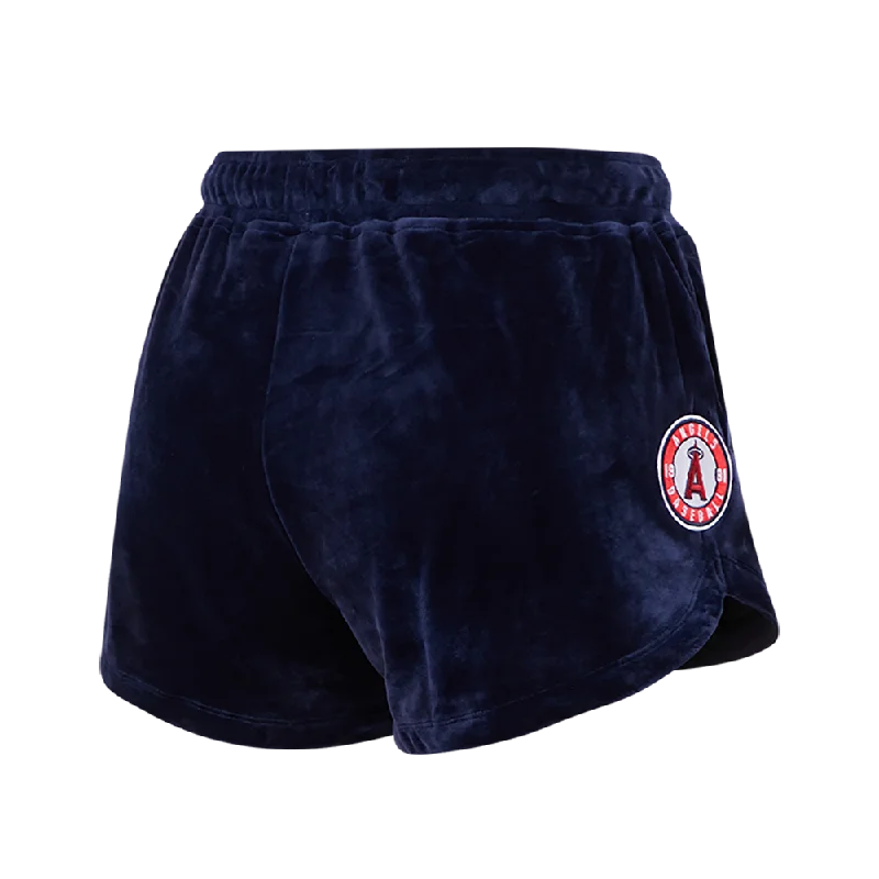 MLB LOS ANGELES ANGELS CLASSIC WOMEN'S VELOUR SHORT (MIDNIGHT NAVY)