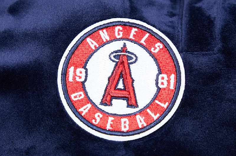 MLB LOS ANGELES ANGELS CLASSIC WOMEN'S VELOUR SHORT (MIDNIGHT NAVY)