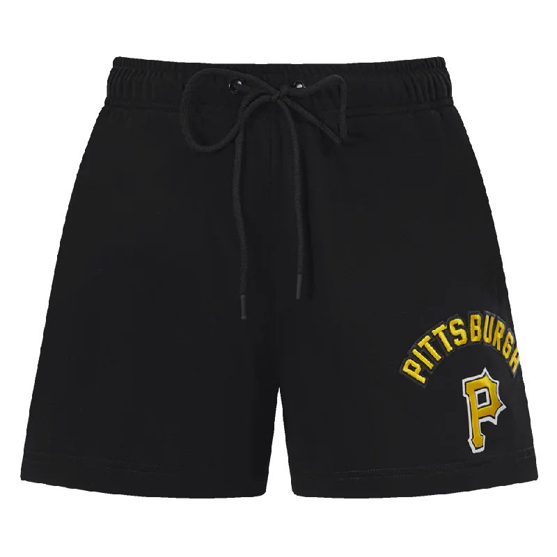 MLB PITTSBURGH PIRATES CLASSIC WOMEN'S SHORT (BLACK)