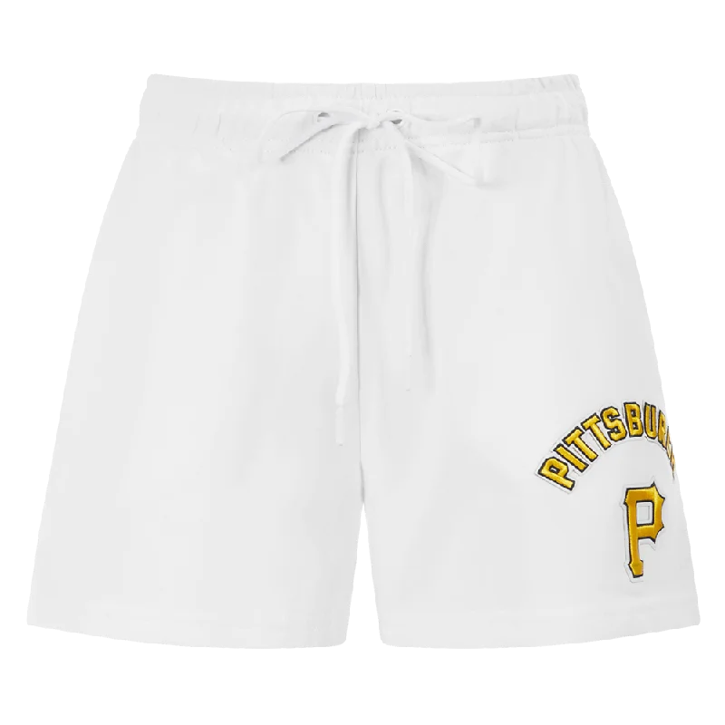 MLB PITTSBURGH PIRATES CLASSIC WOMEN'S SHORT (WHITE)