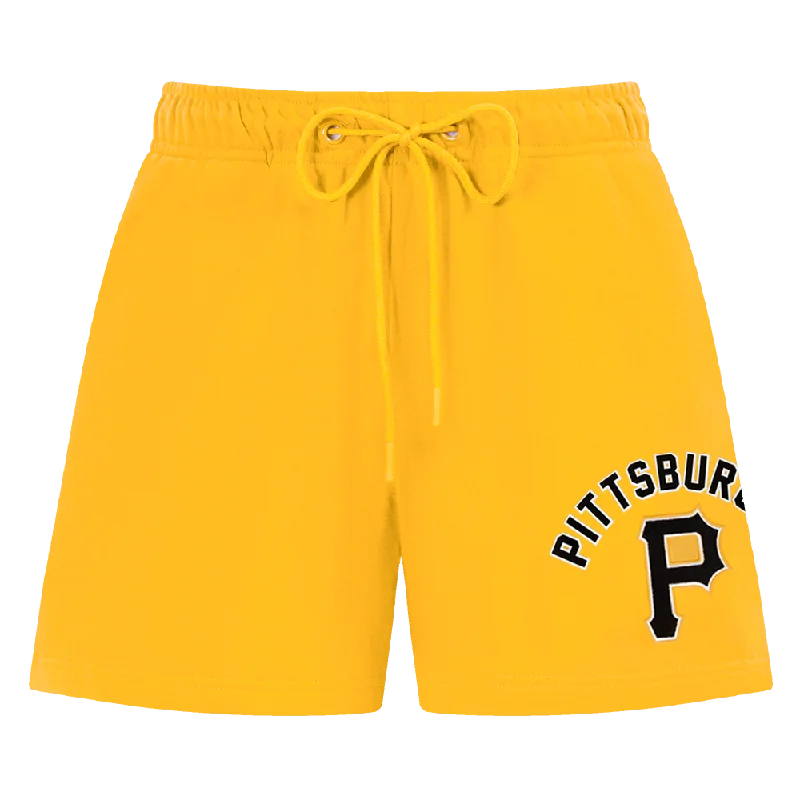 MLB PITTSBURGH PIRATES CLASSIC WOMEN'S SHORT (YELLOW)