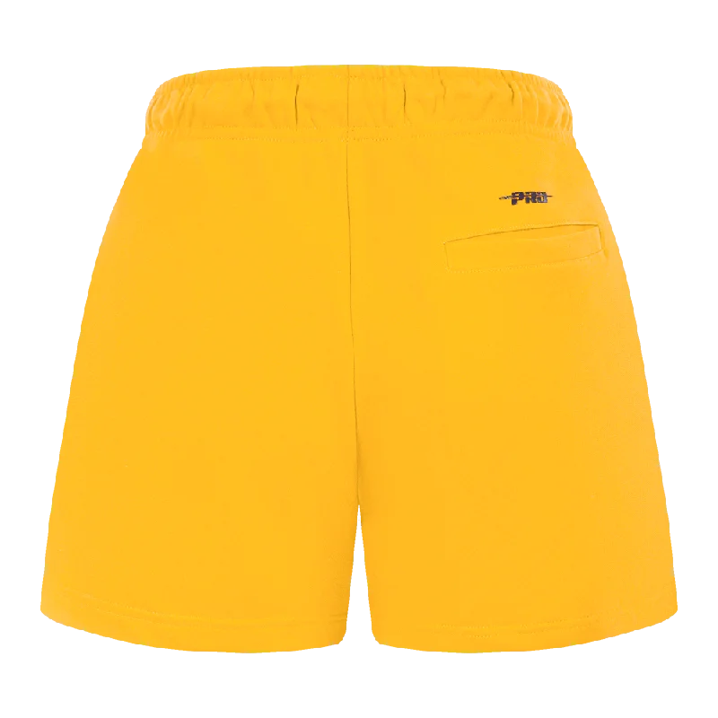 MLB PITTSBURGH PIRATES CLASSIC WOMEN'S SHORT (YELLOW)