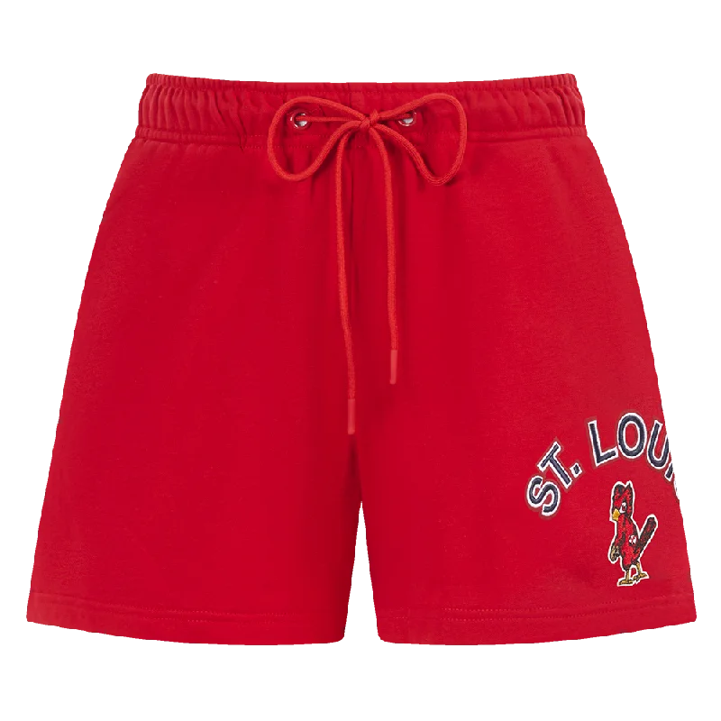 MLB ST. LOUIS CARDINALS CLASSIC WOMEN'S SHORT (RED)