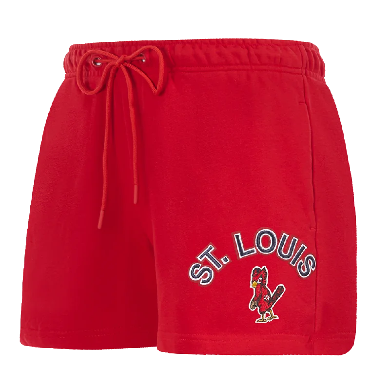 MLB ST. LOUIS CARDINALS CLASSIC WOMEN'S SHORT (RED)