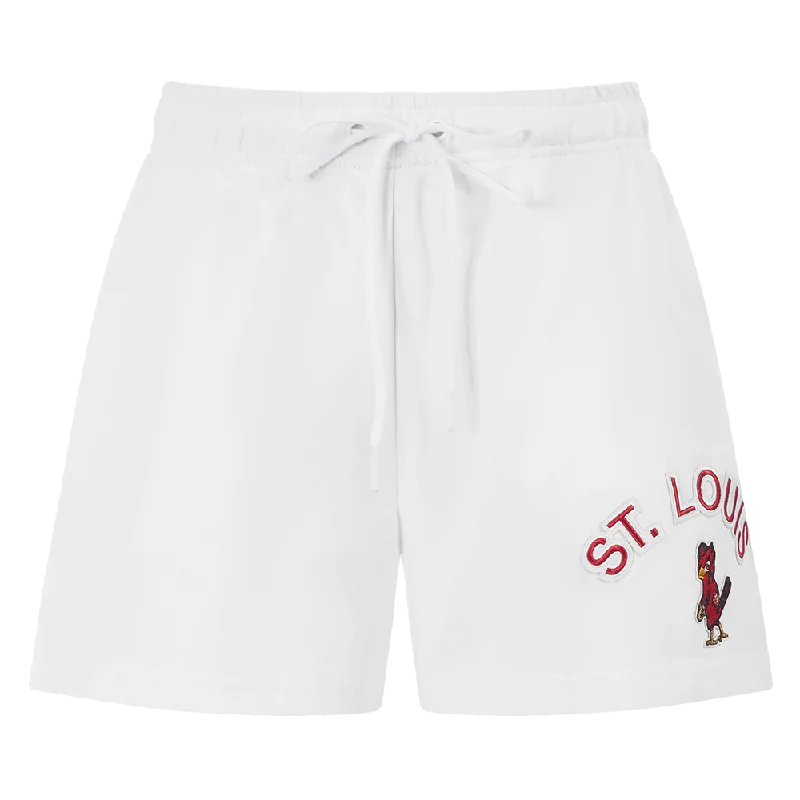 MLB ST. LOUIS CARDINALS CLASSIC WOMEN'S SHORT (WHITE)