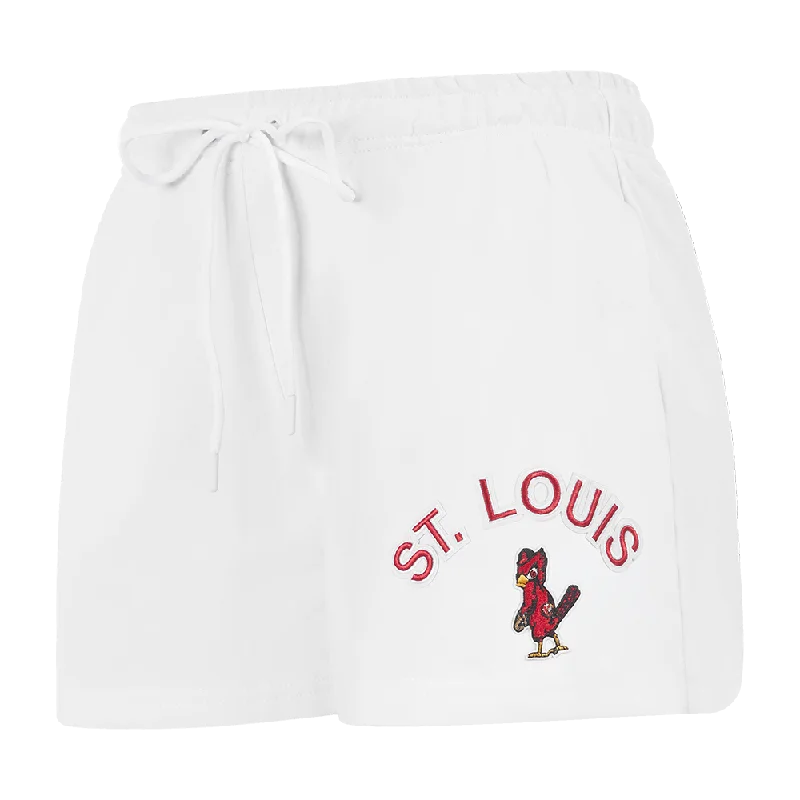 MLB ST. LOUIS CARDINALS CLASSIC WOMEN'S SHORT (WHITE)