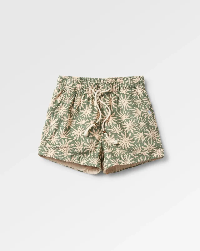 Santosa Organic Cotton Cord Shorts - Seaweed Pistachio