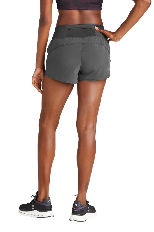 Sport-Tek Womens Repeat Shorts - Graphite Grey