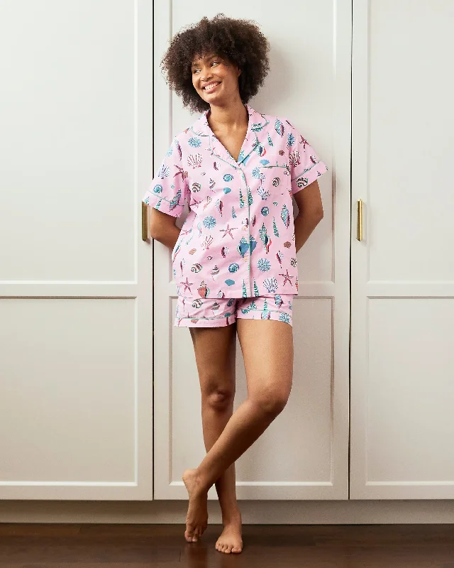 Beachcomber  - Short PJ Set - Pink Sand