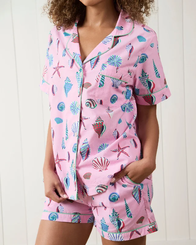 Beachcomber  - Short PJ Set - Pink Sand