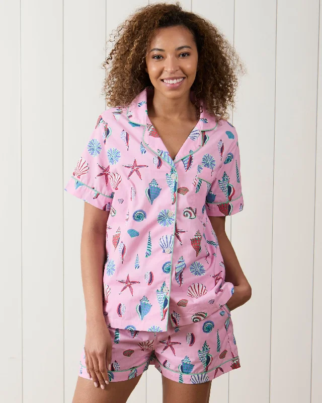 Beachcomber  - Short PJ Set - Pink Sand