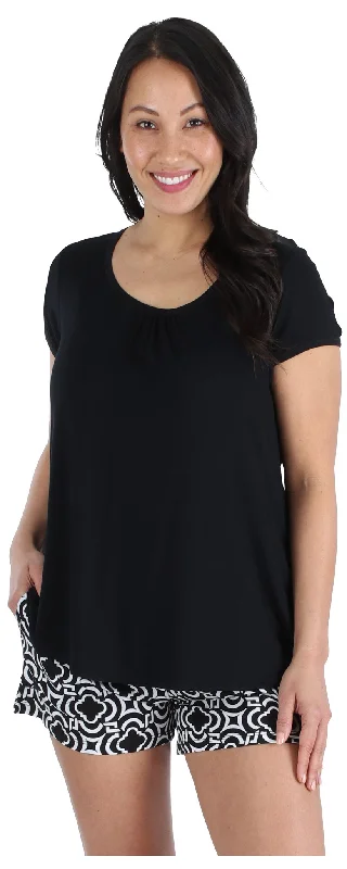 Black Mosiac - Black Top / S