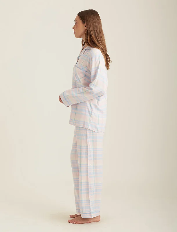 Comfy Plaid Full Length PJ