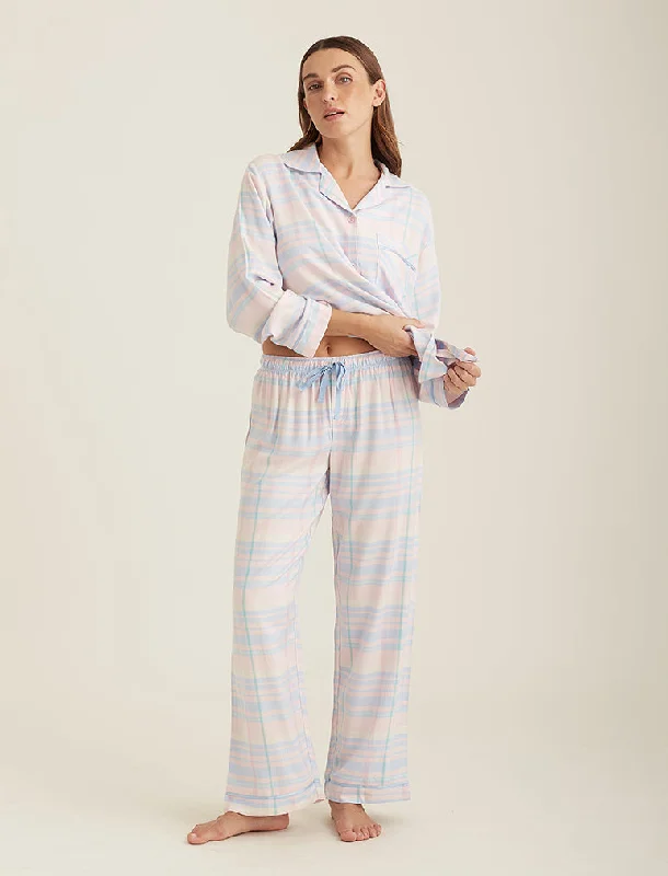 Comfy Plaid Full Length PJ