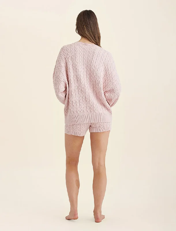 Cosy Cable Cotton Cashmere Jumper