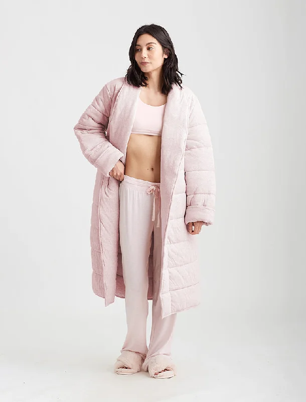 Cuddle Puffer Midi Robe