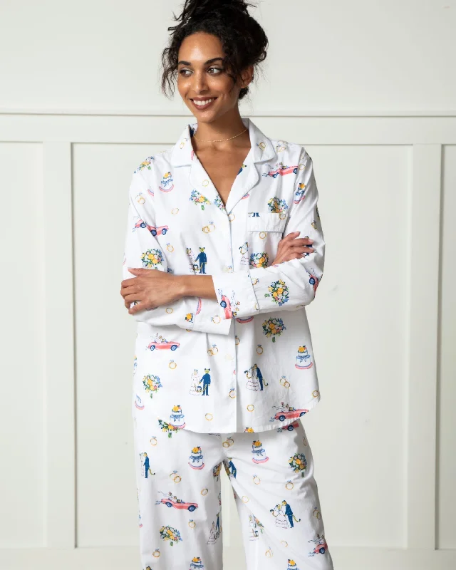 Happily Ever After - Long PJ Set - Cloud