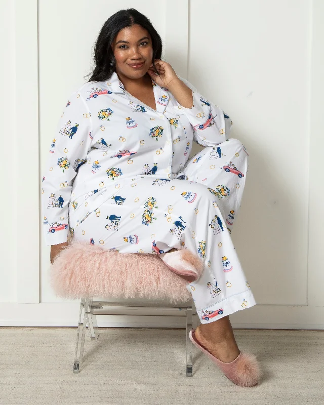 Happily Ever After - Long PJ Set - Cloud