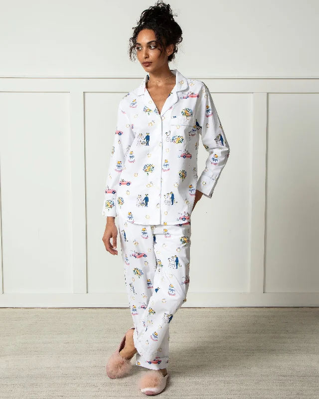 Happily Ever After - Long PJ Set - Cloud