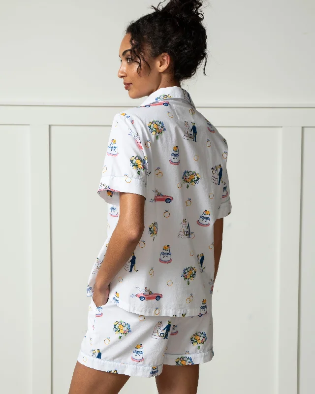 Happily Ever After - Short PJ Set - Cloud