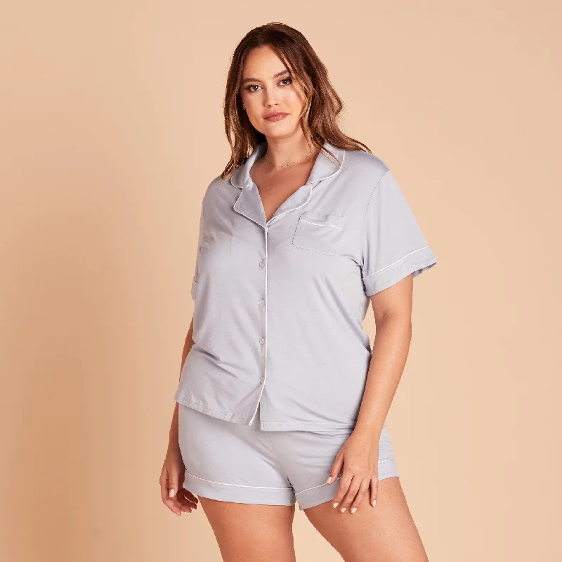 Jonny Pajama Set - Dusty Blue