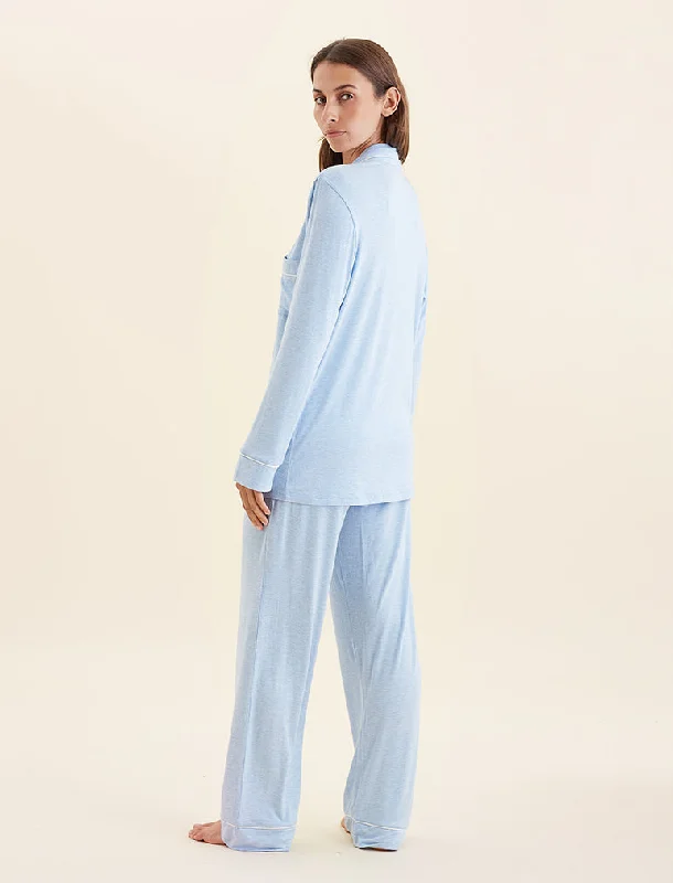 Kate Modal Soft Full Length PJ Set