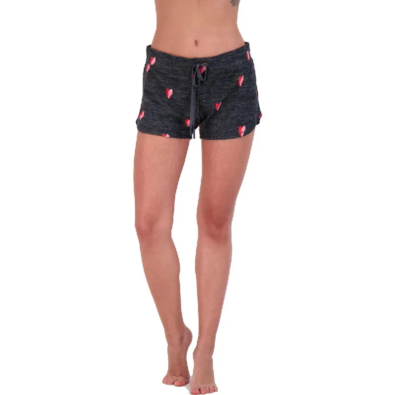 P.J. Salvage Sealed With A Kiss Women's Printed Drawstring Loungewear Shorts