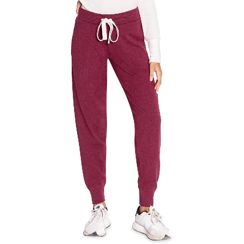 P.J. Salvage Womens Drawstring Hem Knit Sleep Pant