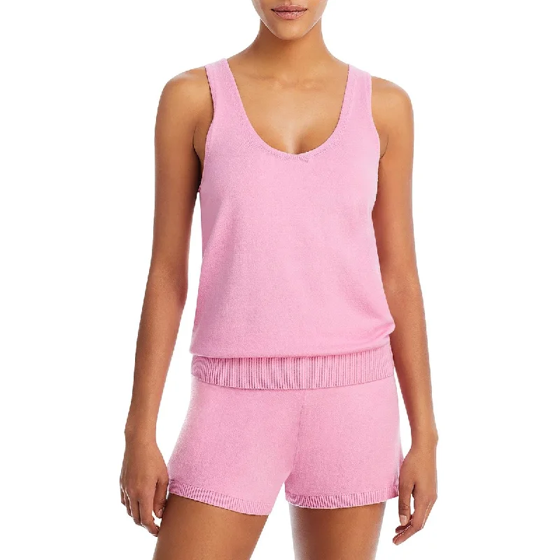 P.J. Salvage Womens Ribbed Trim   Sleep Tank