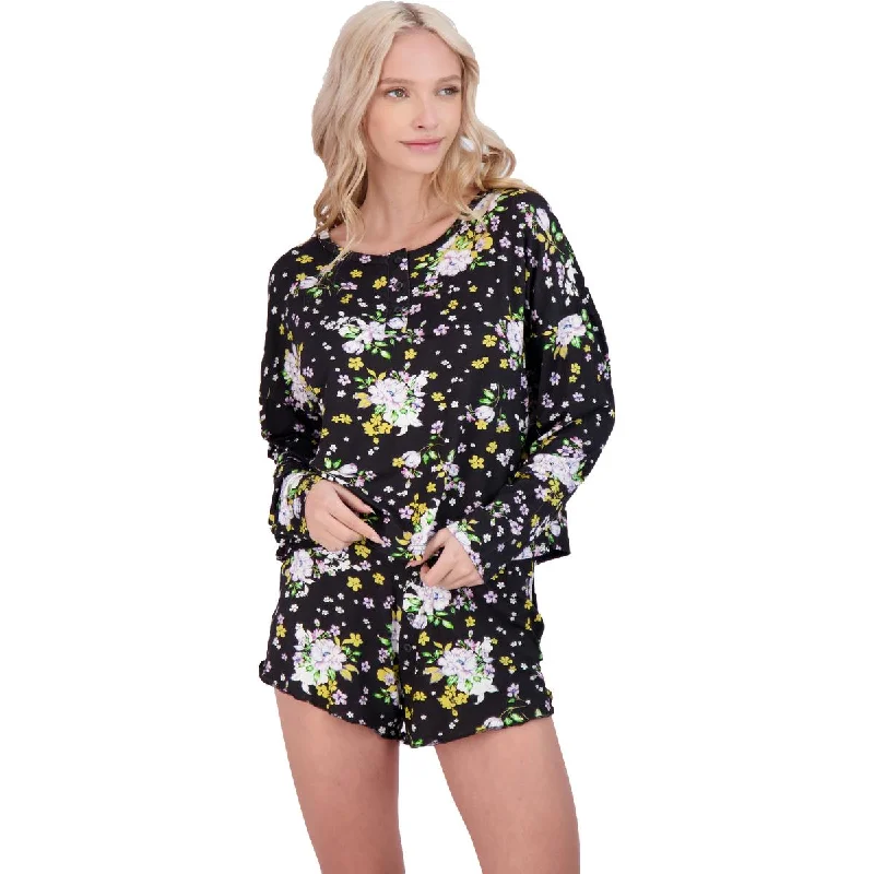 Plush Womens Cozy Comfy Two-Piece Pajamas