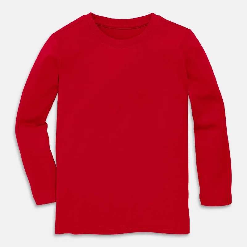 [Pre Order] Holiday Classics Merry Red - Adult Unisex Bamboo Long Sleeve Lounge Shirt EST SHIP LATE OCT