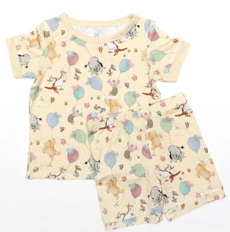 Magic Collection Party with Pooh - Bamboo Short Sleeve Short Lounge Set