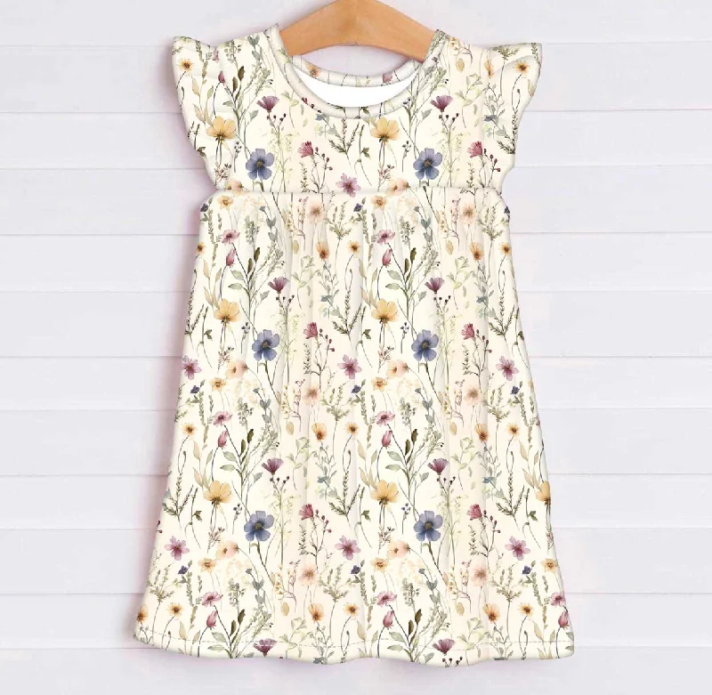 Summer Love Wild Meadows - Girls Bamboo Slumber Dress