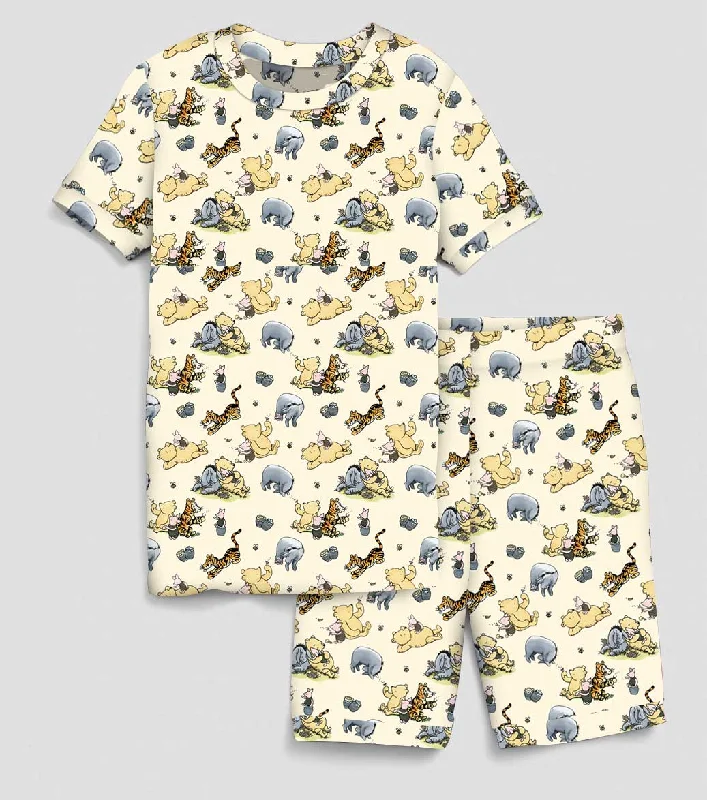 Sweet Summer 100 Acres - Bamboo Short Sleeve Short Lounge Set