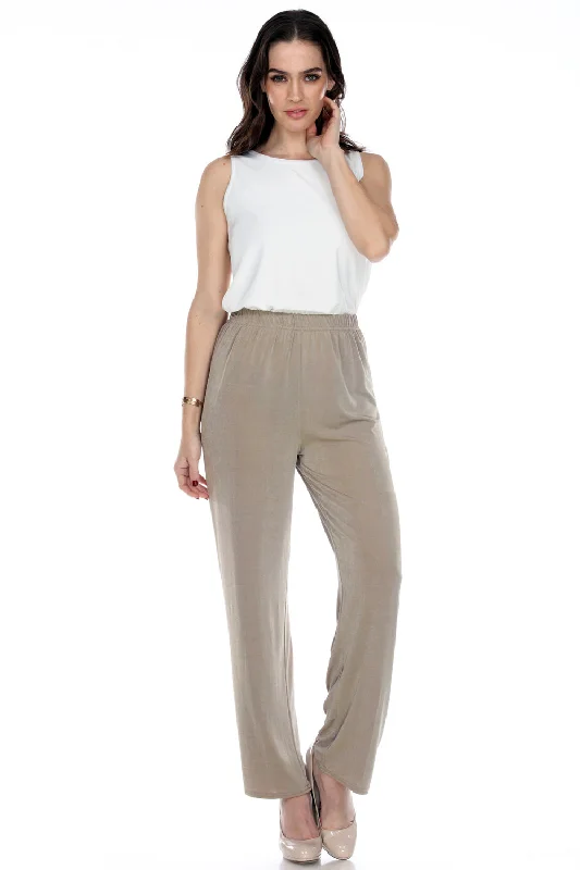 Classic Stretch Elastic Waist Pants-5000BN-ARS1