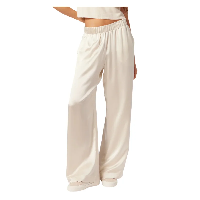 Brynn Wide Leg Silk Pant