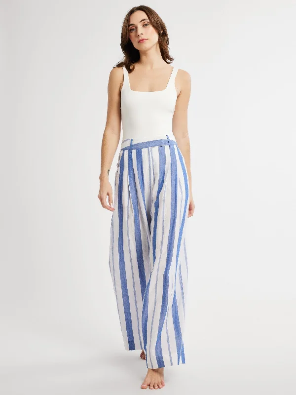 Cara Pant in Nantucket Stripe