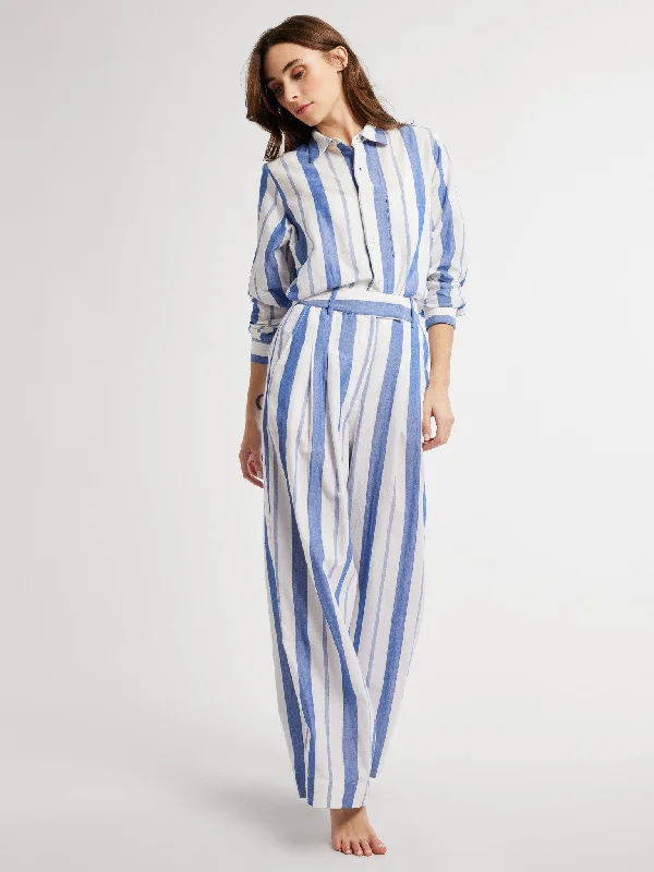 Cara Pant in Nantucket Stripe