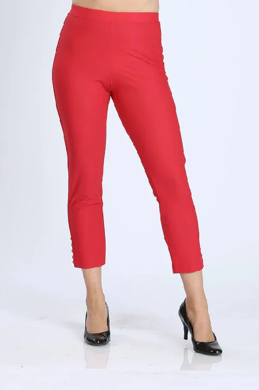 IC Collection Button Hem Slim Crops Style 6266P