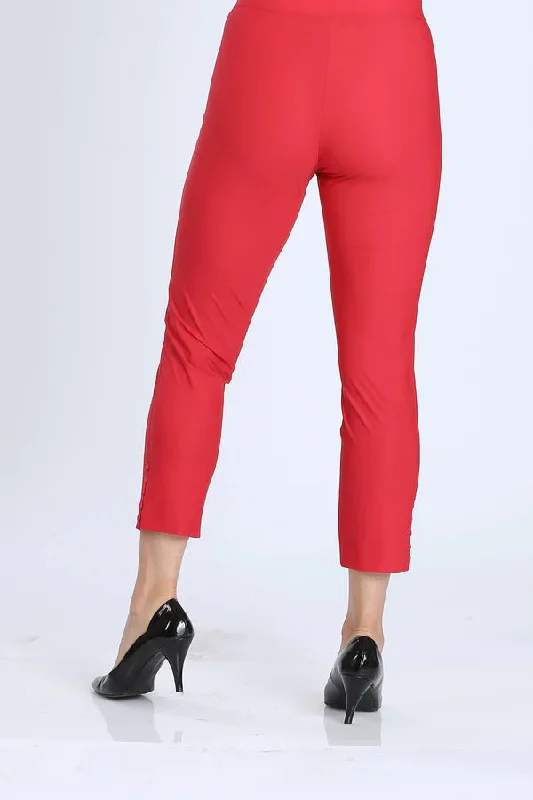 IC Collection Button Hem Slim Crops Style 6266P