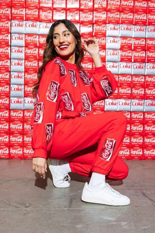 Red Coca-Cola® Can Joggers