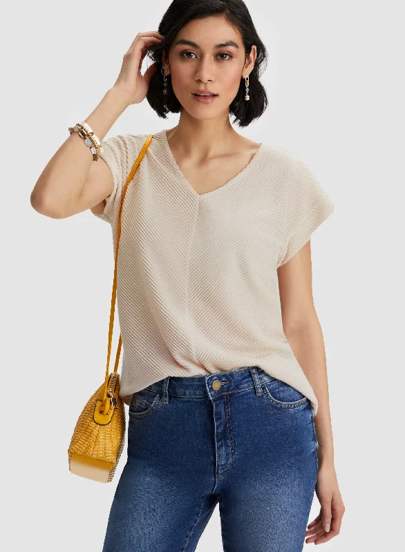 Ribbed Knit Top