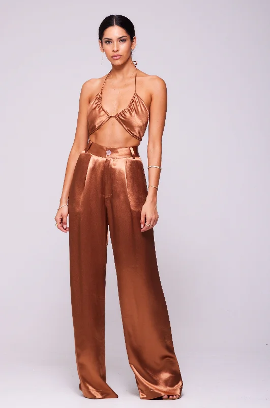 Sasha Trouser in Copper