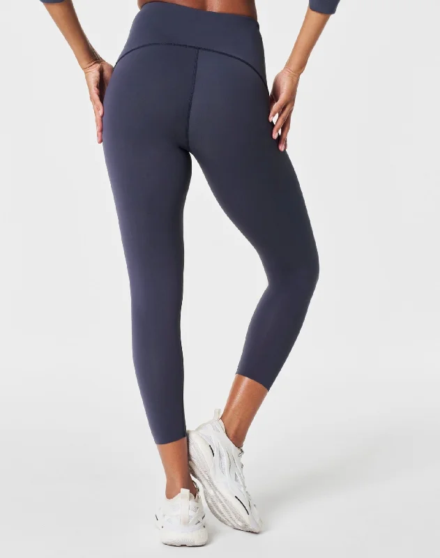 Spanx: Booty Boost 7/8 Active Leggings in Dark Storm 50186R