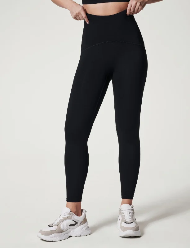 Spanx: Booty Boost 7/8 Active Leggings in Very Black 50186R