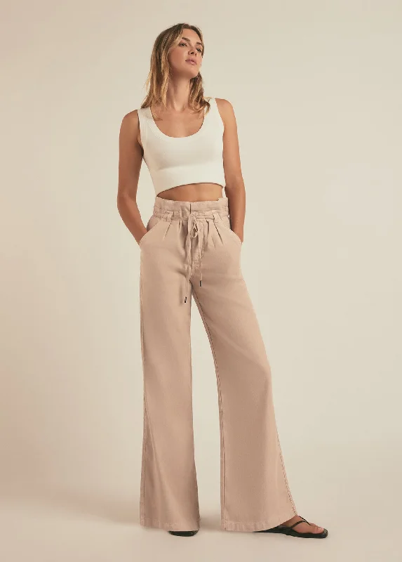 The Josephine Wide Leg - Warm Sand