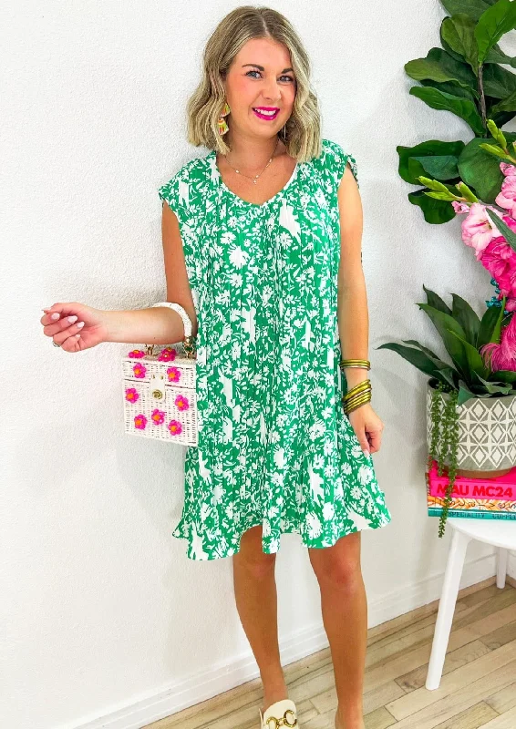 It Would Be You Mini Dress - Green Cozy Long Sleeve Mini Dress