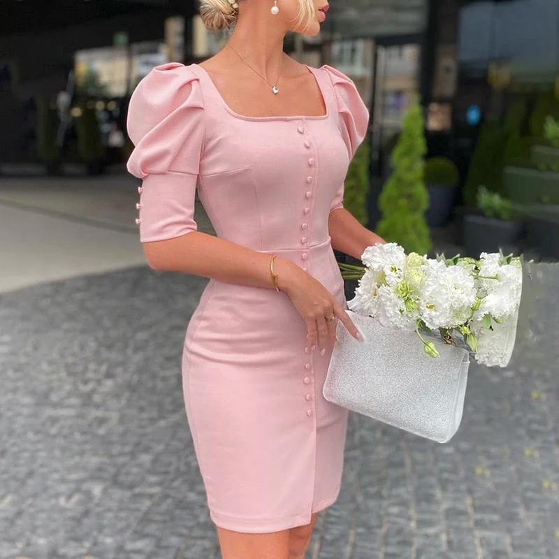 Lizakosht Women Fashion Party Club Dress Robes Formal Women Sexy Slim Fit Square Neck Bodycon Mini Dress Comfortable Casual Mini Dress Lizakosht Women Fashion Party Club Dress Robes Formal Women Sexy Slim Fit Square Neck Bodycon Mini Dress Comfortable Casual Mini Dress
