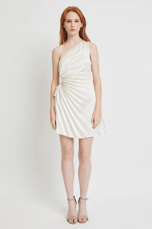 Staying Up All Night Mini Dress Trendy Button-Detail Mini Dress